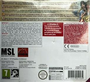 Jewel Quest: The Sapphire Dragon - Box - Back Image