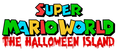 Super Mario World: The Halloween Island - Clear Logo Image