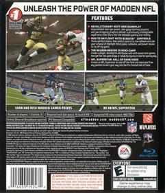 Madden NFL 07 - Box - Back Image