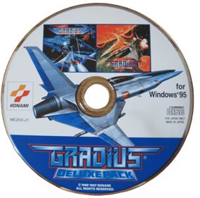 Gradius Deluxe Pack - Disc Image