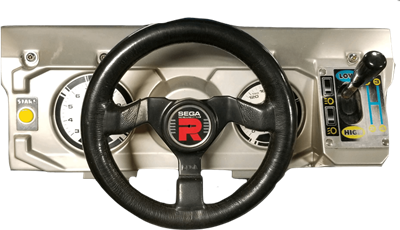 Power Drift - Arcade - Control Panel Image