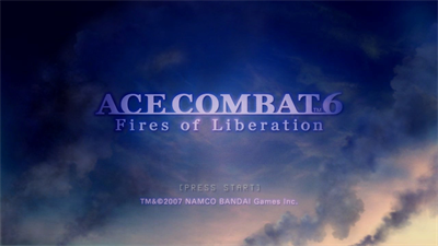Ace Combat 6: Fires of Liberation - Screenshot - Game Title Image