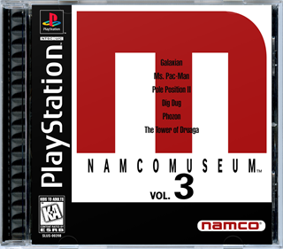 Namco Museum Vol. 3 - Box - Front - Reconstructed Image