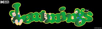 Lemmings - Arcade - Marquee Image