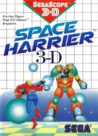 Space Harrier 3-D - Box - Front Image