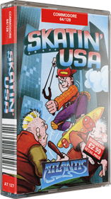 Skatin' USA - Box - 3D Image
