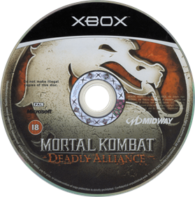 Mortal Kombat: Deadly Alliance - Disc Image