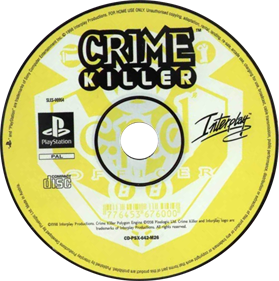Crime Killer - Disc Image