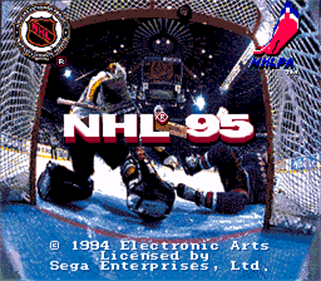 NHL 95 - Screenshot - Game Title Image