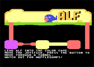 Alf in the Color Caves - Screenshot - Gameplay Image