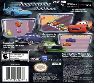 Cars - Box - Back Image