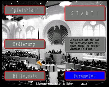 Einmal Kanzler sein - Screenshot - Game Select Image