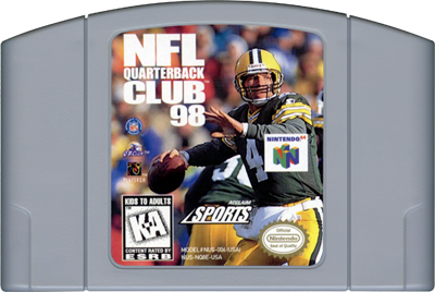 NFL Quarterback Club 98 - Cart - Front Image
