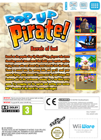 Party Fun Pirate - Box - Back Image