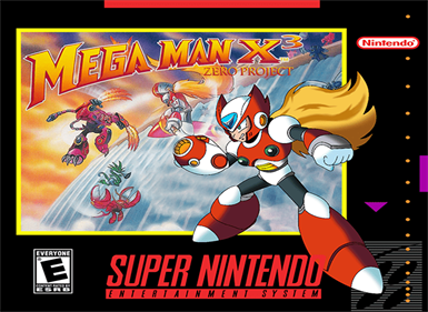 Mega Man X3: Zero Project - Fanart - Box - Front Image