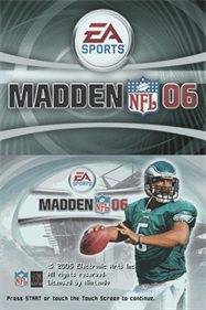 Madden NFL 06 - Screenshot - Game Title Image