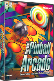 Microsoft Pinball Arcade - Box - 3D Image