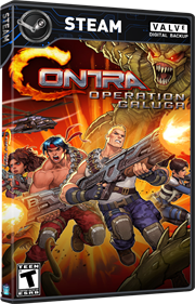 Contra: Operation Galuga - Box - 3D Image