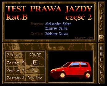 Test Prawa Jazdy 2 - Screenshot - Game Title Image