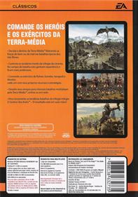 The Lord of the Rings: The Battle for Middle-Earth - Box - Back Image