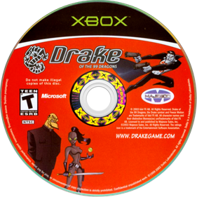 Drake of the 99 Dragons - Disc Image