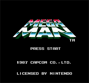 Mega Man - Screenshot - Game Title Image