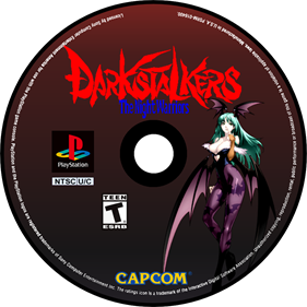 Darkstalkers: The Night Warriors - Fanart - Disc Image