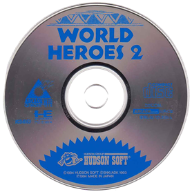 World Heroes 2 - Disc Image