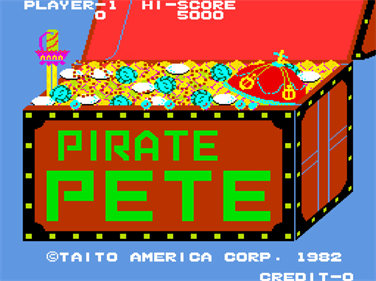 Arcade Archives PIRATE PETE - Screenshot - Game Title Image