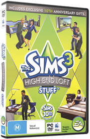 The Sims 3: High-End Loft Stuff - Box - 3D Image