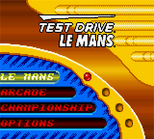 Test Drive Le Mans - Screenshot - Game Title Image