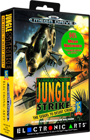 Jungle Strike: The Sequel to Desert Strike - Box - 3D Image