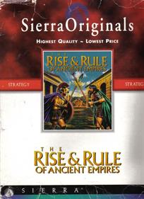 The Rise & Rule of Ancient Empires - Box - Front Image