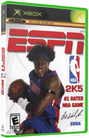 ESPN NBA 2K5 - Box - 3D Image