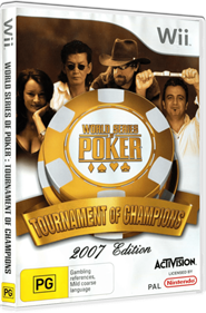 World Series of Poker: Tournament of Champions 2007 Edition - Box - 3D Image