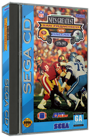 NFL's Greatest: San Francisco vs. Dallas 1978-1993 - Box - 3D Image