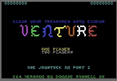 Venture64 - Screenshot - Game Title Image