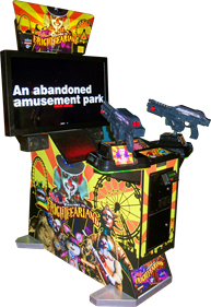 Shh...! Welcome to Frightfearland - Arcade - Cabinet Image