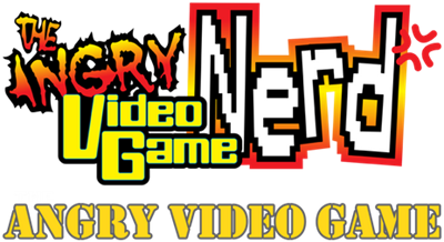 Angry Video Game Nerd: The Angry Video Game - Clear Logo Image