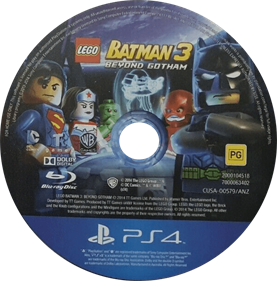 LEGO Batman 3: Beyond Gotham - Disc Image