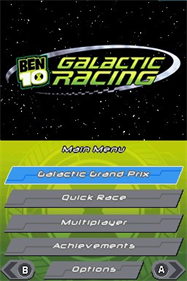 Ben 10: Galactic Racing - Screenshot - Game Title Image