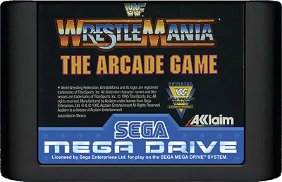 WWF WrestleMania: The Arcade Game - Cart - Front Image