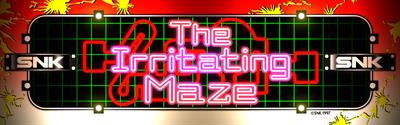 The Irritating Maze - Arcade - Marquee Image