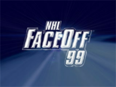 NHL FaceOff 99 - Screenshot - Game Title Image