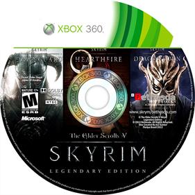 The Elder Scrolls V: Skyrim Legendary Edition - Disc Image