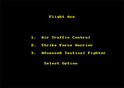 Flight Ace - Screenshot - Game Select Image