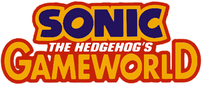 Sonic the Hedgehog's Gameworld - Clear Logo Image