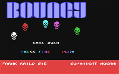 Bouncy - Screenshot - Game Title Image