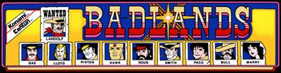 Badlands (Konami) - Arcade - Marquee Image