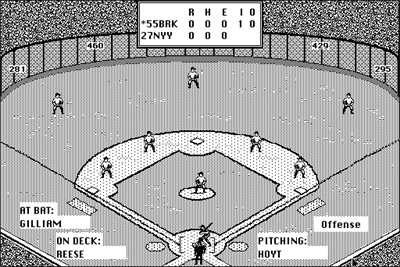 MicroLeague Baseball II - Screenshot - Gameplay Image